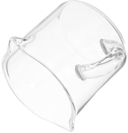 KONTONTY Brocca Panna Piccola Brocca Per Latte Espresso Versatore Trasparente Per Mescolare Salse Uso Cucina E Sala Da Pranzo