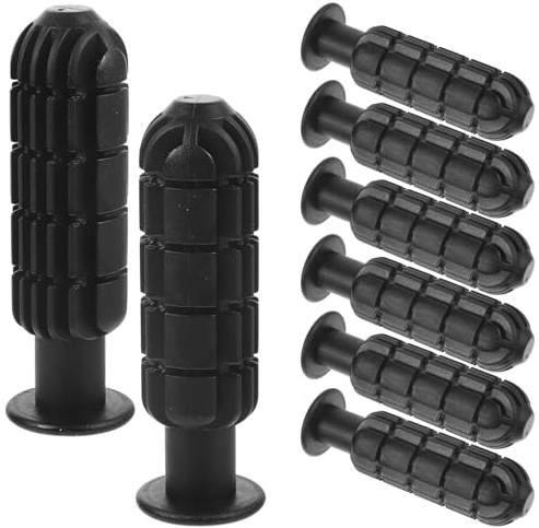 Alipis 8 pezzi Impugnature per Calciobalilla da Antiscivolo in Durevole Ergonomiche e Resistenti per Tavolo Biliardino Ricambi Pratici e Facili da Installare