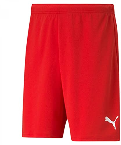 Puma 4063699210606 teamRISE Short Pantaloncini Uomo, M, Puma Red/Puma White