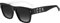 Dsquared Unisex Icon 0004/s Sunglasses, 80S/9O Black White, 55