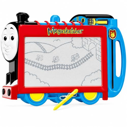 GSV Essentials Drawing Board for Kids, Erasable Magnetic Drawing Pad and Doodle Board for Ages 3-8, Write & Swipe Board with Magic Pen, Educational Toys for Boys and Girls