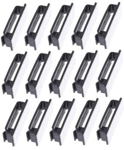 TINEASUR 50piezas Autoadhesivas De Plástico Para Cables Organizadores De Cables Sujetacables