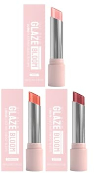 Intensivpflegender Lippenbalsam,Feuchtigkeitsspendender Lippenbalsam - 24h Lang Anhaltender Glanz,Nicht Klebend,Polstert Trockene Lippen,Für Alle Hauttöne (3PC)