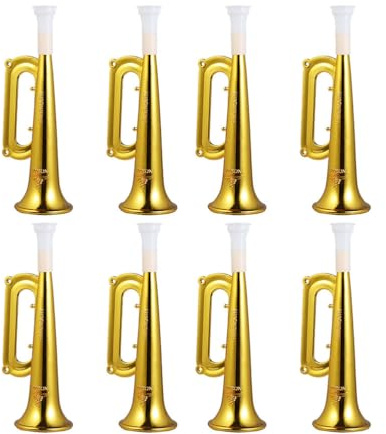 Toyvian 18 Stück Kunststoff Trompete Lärm Maker Kinder Megafon Trompete Horn Wind Instrument Geschenk für Kinder Kleinkinder Geburtstag Party Favor