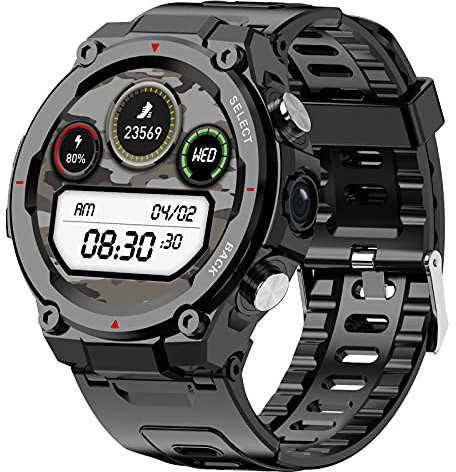 Outdoor 4G Smart Watch 1,28 Rugged Screen Waterproof IP68 Dustproof Fallproof Swimming Smartwatch SOS Camera Sport Watches
