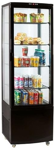 Casselin Vitrine réfrigérée positive 235L Noire