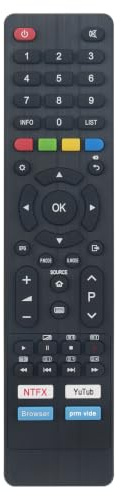 Telecomando Fit for OK. United LED32HS71N1, ODL 32678H TIB, ODL 65850UC | TIB, ODL 32751FC TIB, ODL 32852FC TIB, ODL 50851UC TIB, ODL 24850HC IB, ODL 43850UC TIB, ODL 32851FC TIB