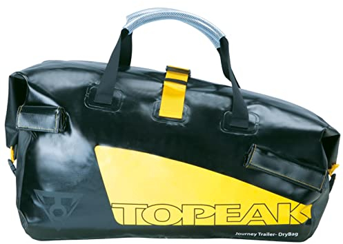 OPEAK DryBag Tasche für Journey Trailer – wasserdichte Ersatz-Tasche, 65L, Schwarz/Gelb