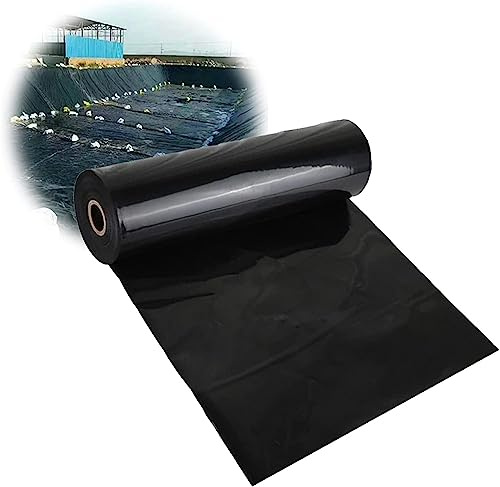 Bâche de bassin en PVC robuste 2 m x 2 m, 2,5 m x 2,5 m, 6 m x 4 m, 4 m x 3 m – Membrane durable pour bassins à poissons, fontaines extérieures et aménagement paysager d'eau