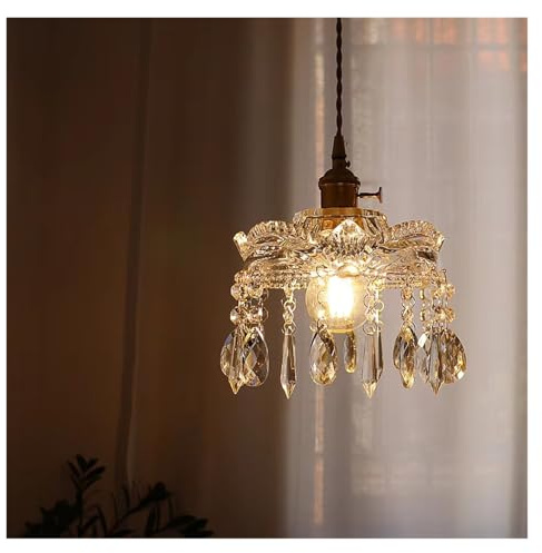 Lámpara Colgante de Cobre con Base, Moderna, nórdica, para balcón, Dormitorio, Cocina, Comedor, lámpara Colgante, luminaria de suspensión, Moderna