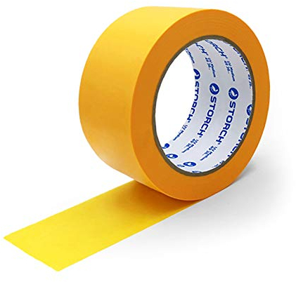 Storch SUNNYpaper Malerkreppband Klebeband - DAS GOLDENE UV MEDIUM 50 mm x 50 m (12 Stück)