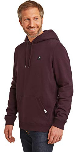 TOG24 Akerman Mens Supersoft Cotton Rich Hoody with Cosy Kangaroo Pocket and Chunky Drawcord Hood