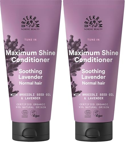 Urtekram Conditioner - Soothing Lavender - 180 ml. (Packung mit 2)