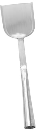 Toyvian Pala para Cenizas de Acero Cromado Resistente y Multifuncional Pala Coal Spade Portátil para Estufa y Barbacoa Herramienta Exterior para Recoger Cenizas