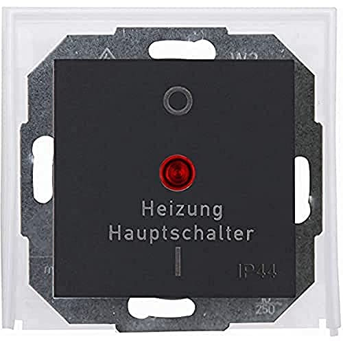 Kopp Heizungshauptschalter Athenis Unterputz-Feuchtraum Heizungs-Hauptschalter, anthrazit, 699715089