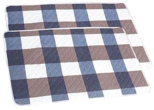 2 PCS Washable Incontinence Pads, Waterproof Sheets for Bed Wetting, Bed Wetting Mats, Soft & Durable Washable Bed Wetting Sheet for Adults or Children with Incontinence