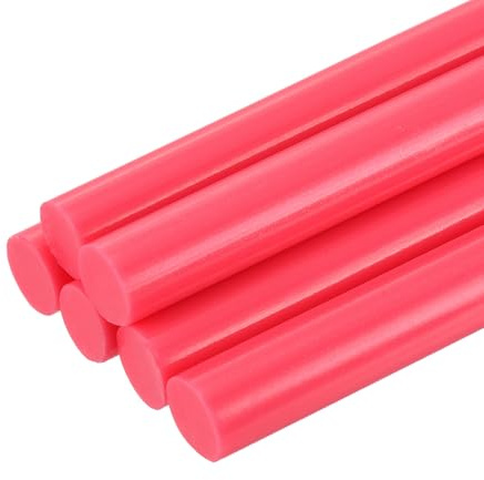 QUARKZMAN 6 Pièces Bâtons de Colle Chaude pour Pistolet, 11mm x 200mm Recharge Universelle pour Pistolet à Colle pour Bricolage, Artisanat, Réparations, Loisirs Créatifs, Rouge Marlon | pour Pistolet, Recharge Universelle pour Pistolet à Colle, pour Bricolage Artisanat Réparations Loisirs Créatifs