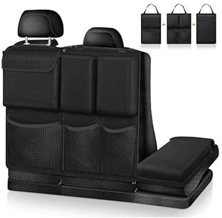 PAPEP Kofferraum Organizer für Mercedes Benz B Class Klasse Classe B W247 / W246 2005-2025, wasserdichte Auto Hängetasche für Innenraum Rücksitz Aufbewahrungsbox Stauraum Auto Zubehör,Black