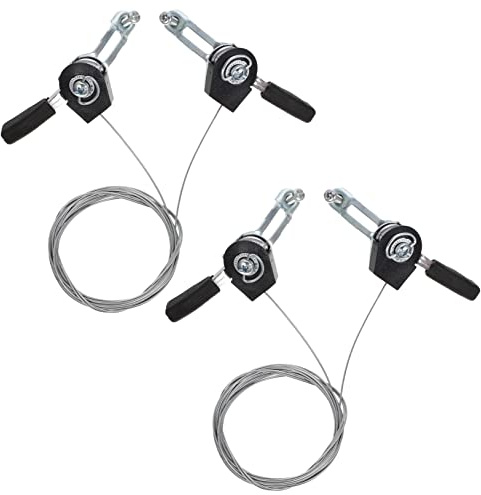 EXAOMBLE 2piezas Palanca De Cambios Para Bicicleta De Montaña Aluminio Dividido Fácil De Repuesto Para Bicicleta Controlador De