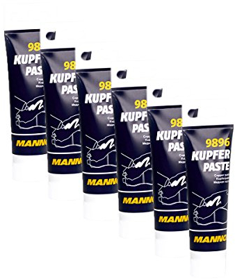 6X MANNOL 9896 Kupferpaste Hochtemperaturfett 50g