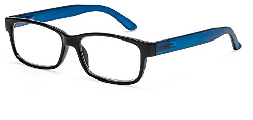 FILTRAL Eckige Lesebrille/Moderne Lesehilfe mit flexiblen Federbügeln für Damen und Herren