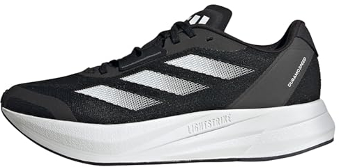 adidas Duramo Speed Running Shoes, Zapatillas para Correr Mujer, Core Black/Cloud White/Carbon, 38 2/3 EU