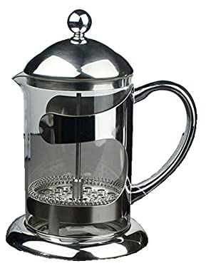 ZRQSMCX Klassische Kaffeekanne, Kaffeekessel, Edelstahl, Hochtemperatur-Kaffeekanne aus Glas, Handkocher, Kaffeefiltration, Druck für Kaffeeliebhaber, Kaffeekannen