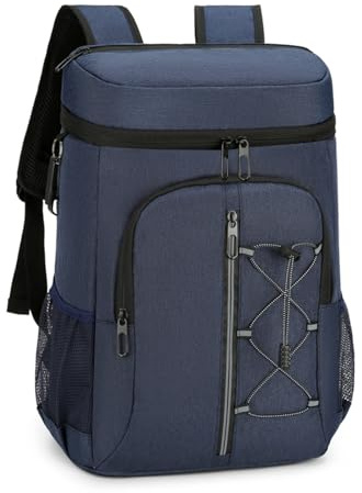 Whoasyst Cooling Backpack Multifunctional Leakproof Cooling Backpack With Handle Multiple Pocket And Bottle Opener For Camping Food Container