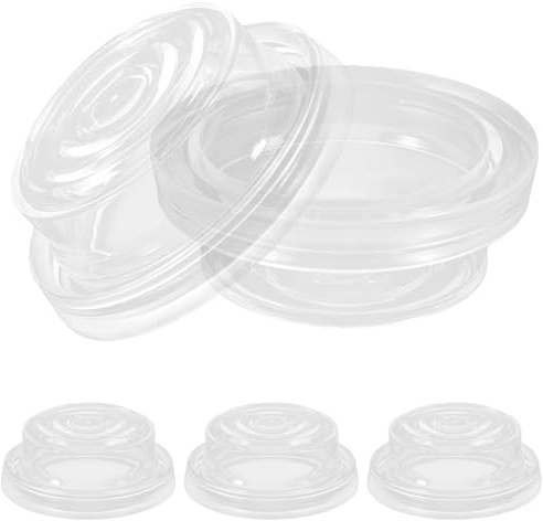 Gatuida 4 Pezzi Accessori per Tiralatte in Silicone Sicuri e Facili da Usare, Parti di Ricambio per Elettropompa, per Uso Domestico e Centri di Confinamento