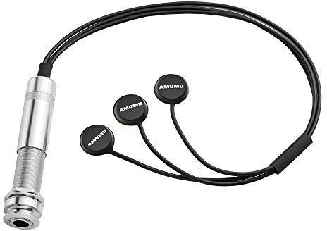 AMUMU BOUNTIFUL Acoustic Guitar Pickup Contact Microphone Piezo Transducer