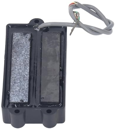 Bass-Tonabnehmer, Geschlossener Dual-Coil-Bass-Tonabnehmer. Einfache Installation Eliminiert Interferenzen. E-Bass-Tonabnehmer für 4-saitige Bassgitarren