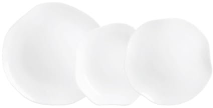 Luminarc Galeo Vajilla Opal 18 Piezas - 6 Personas Opal Apto Microondas