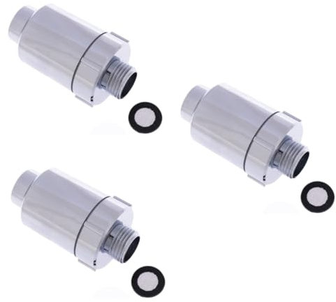 Hemobllo 3 Filtros Purificadores De Agua Para Ducha Elimina Metales Pesados Suavizante De Grifo Filtro De Agua Para Eliminar Sarro.