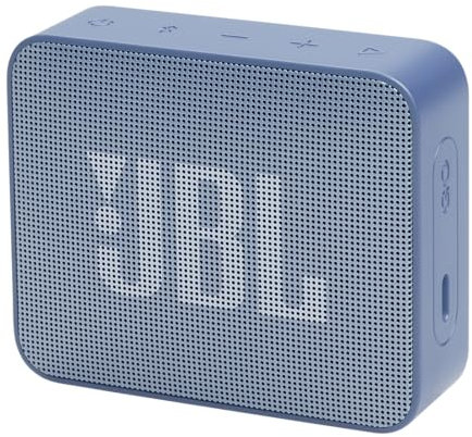 JBL GO Essential 2, Portable Bluetooth Speaker with Original Pro Sound, Up to 5 Hours of Battery Life, IP67 Waterproof Design, Blue