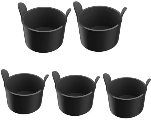 5 Pcs Air Fryer Egg Poacher, Air Fryer Egg Moulds, Microwave Egg Poacher Molds, Egg Poacher Cups, Air Fryer Egg Poacher, Silicone Egg Poacher Cups, Silicone Egg Moulds