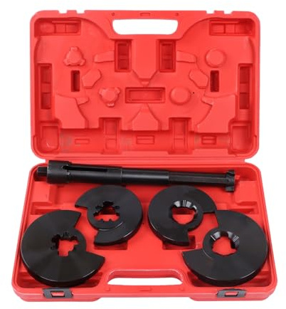 Suspension Coil Spring Compressor Repair Tools Set Replacement for Mercedes W123 W124 W202 W210 W126 W140 W100 W200 Front Axle W124 W129 W201 W202 W107, W114, W115, W116 W123 W126 W140 W203 Rear Axle