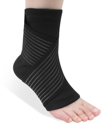 ACWOO Attelle Cheville Sport, Cheville Soutien Réglables avec Sangle, Support de Cheville de Pied, Soutien Attelle pour les Cheville, Chevillere Entorse Support pour Ligamentaire Entorses