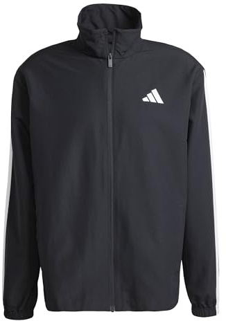 adidas Herren 3 Stripes Woven Track Suit, black, XXL