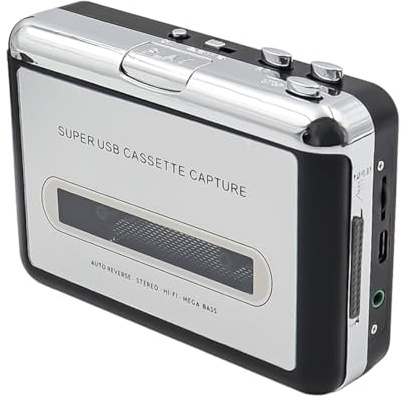 Hsthe Sea Portable Cassette Player Converter Convert Walkman Tapes to MP3 Format
