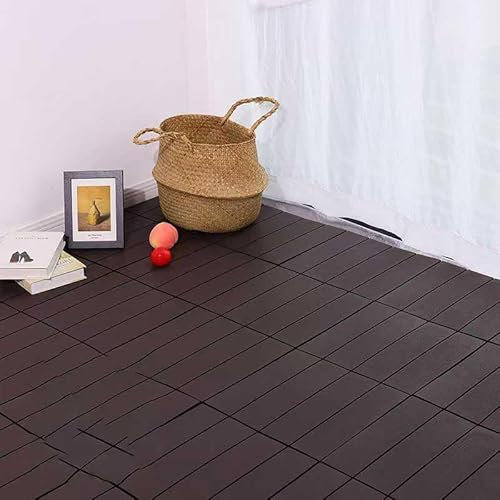 Juego de Baldosas De JardíN, FáCil ColocacióN I Set De 24 Baldosas, Losas para Patio, Terraza, JardíN, Etc. I Impermeables y Antideslizantes (6 Paneles, 30x30x2cm） A 22pcs