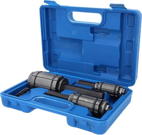 BRILLIANT TOOLS BT601060 Auspuffrohrformer-Satz | 3-tlg [Powered by KS TOOLS], Schwarz, 3-Tlg.