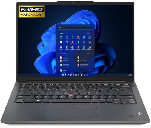 Lenovo ThinkPad E14 Gen 6 Notebook 14 WUXGA AMD Ryzen™ 5 7535U @4,55GHz 32GB DDR5 1TB NVMe SSD AMD Radeon™ 660M Grafik Windows 11 Laptop //Notebooktasche