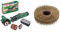 Bosch ponceuse multifonctions Texoro (250 W, 3 accessoires, coffret d’accessoires, dans carton) & Brosse (laiton) - Accessoire pour PRR 250 ES Marron