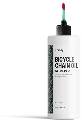 RKNDY All-in-One Self-Cleaning Bicycle Chain Oil – Long-Lasting Lubrication, Superior Corrosion Protection & Weather Resistance for Wet, Muddy & Harsh Conditions – Proudly Made in the USA for Cyclists