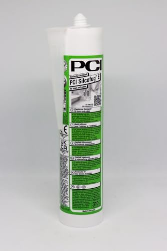 PCI Silcofug E 310 ml 02 Bahamabeige Silicon Sanitärsilicon Bausilicon Silikon Bad Dusche Balkon Terrasse Wohnung Sika