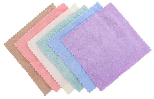 Veemoon Couvertures en Polaire Corail Plusieurs Styles Accessoires pour Petits Animaux Lot de 6 Serviettes de Bain Légères et Absorbantes Literie Confortable et Douce pour Cobayes