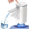Water Bottle Pump,Folding barrel water pump electric water dispenser,Smart LED Display,Long-Lasting 1200mAh Battery, Food-Grade Material,USB Charging for Universal Bottles