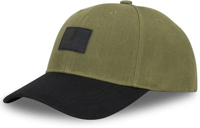 Johnny Urban Berretto da Baseball Uomo Donna Verde Nero - Dean - Snapback Regolabile - Cappello Sportivo - cap Taglia Unica