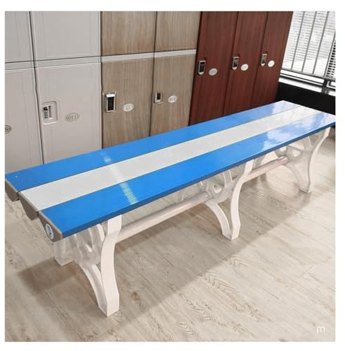 Shower Bench, Locker Room Changing Bench Commercial Clothing Shoe Stool for Gymnasium Bathhouse Sauna Adults Bathr