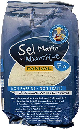 Danival Fine Sea Salt - Unrefined x 2 (Pack of 2)